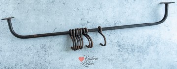 Kapstok met 6 vaste haakjes  6851