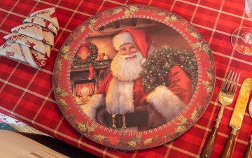 Onderbord kerstman 1357