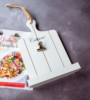 Wit plankje ophang cuisine 0270